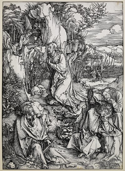 Christ on the Mount of Olives, 149699 by Albrecht Dürer